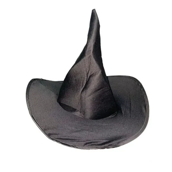 Wizard of Oz Wicked Witch Costume Girls M Green Black Hat Halloween - Picture 2 of 12